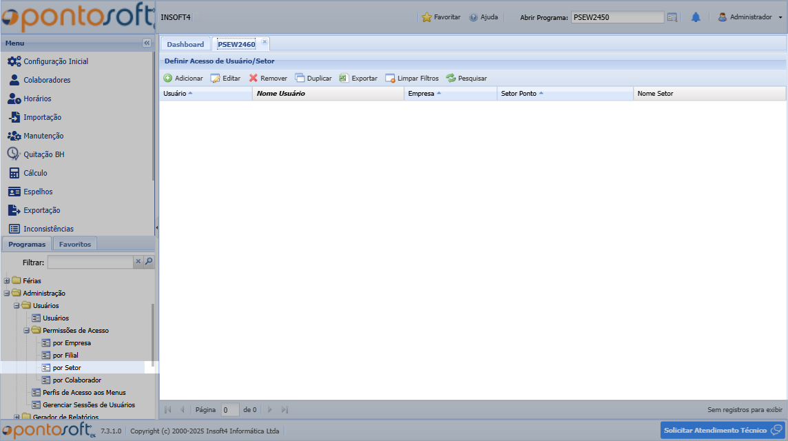 Acesso a Setores por Usuário acesso-por-setor1