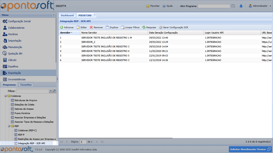 Integração REP - SCR API integracao-rep-scr-api1