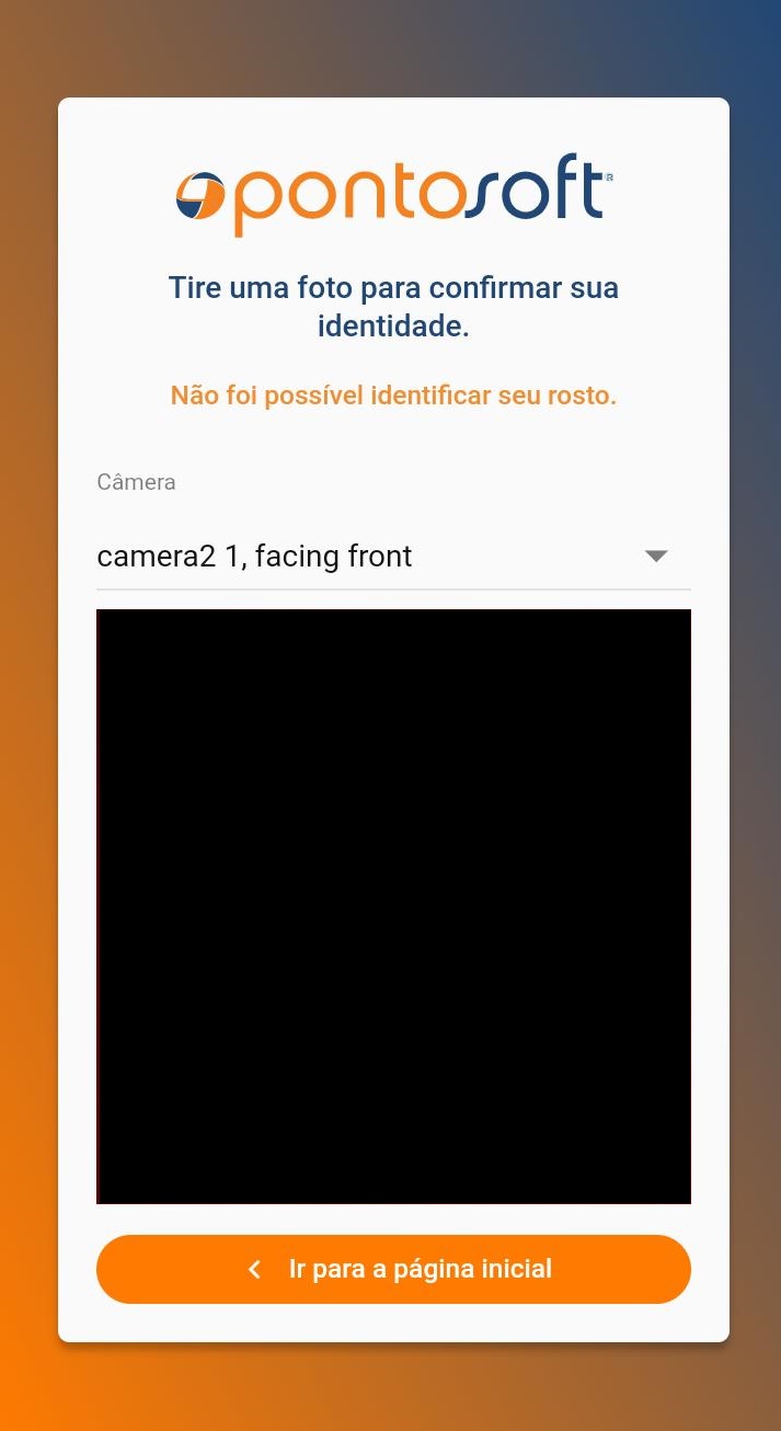 Captura da foto de identificação