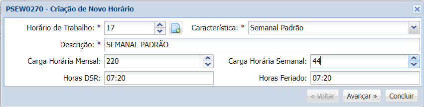 Semanal Padrão padrao1